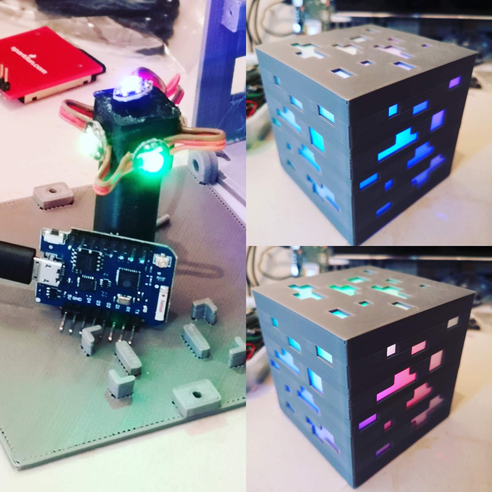 Minecraft Ore Lamp